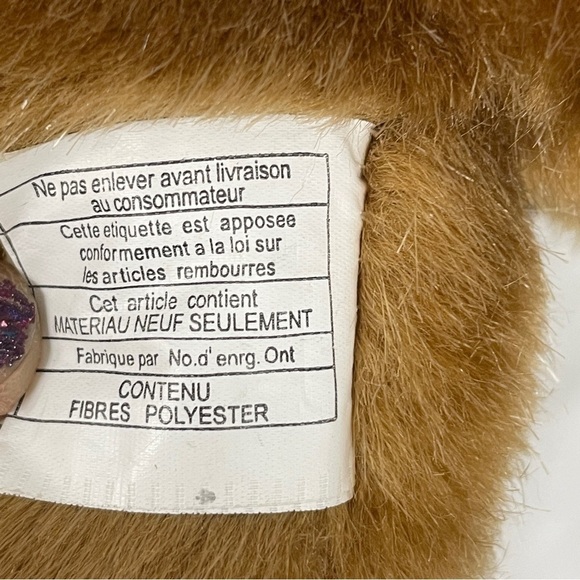 Vintage cute cave girl styles teddy bear plush - Picture 6 of 10